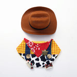 Load image into Gallery viewer, Western Denim Pet Bib