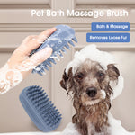 Load image into Gallery viewer, Pet Bath & Grooming Brush – Deshedding & Deep Cleaning for Cats & Dogs