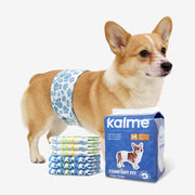 Comfort Fit Male Dogs Wraps - Size M