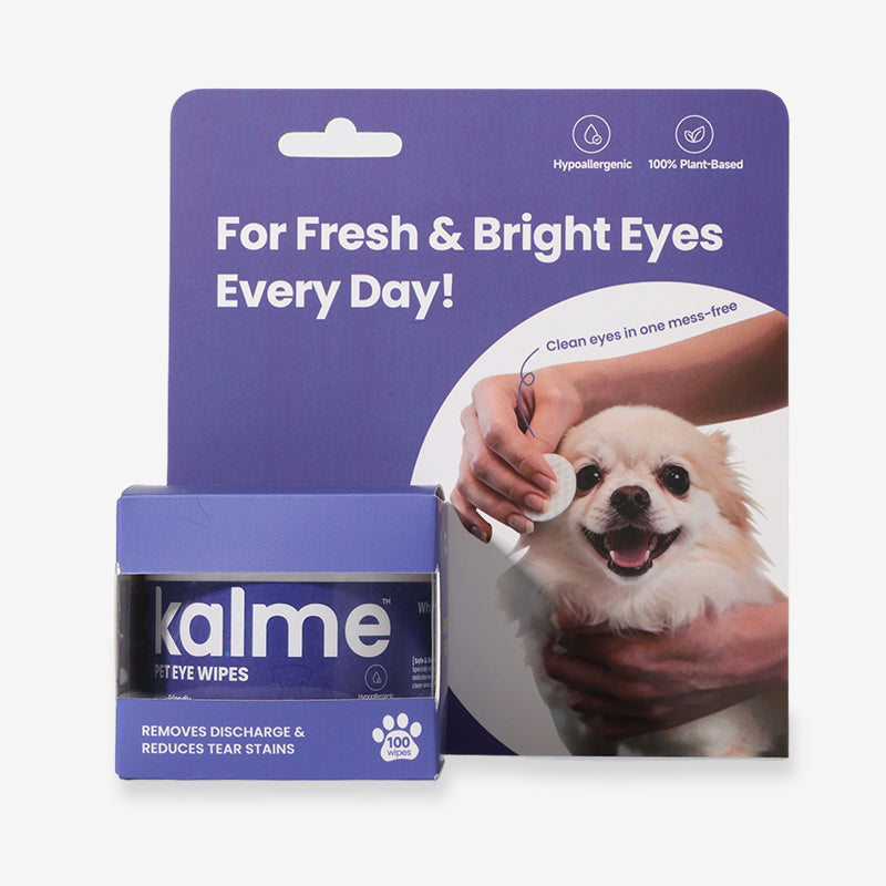Gentle Pet Eye Wipes – Tear Stain Removal & Daily Cleaning for Cats & Dogs