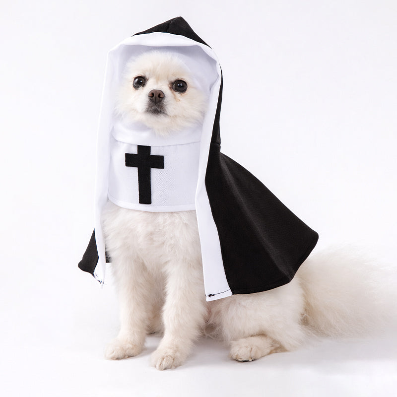 Funny Nun Costume for Dogs & Cats