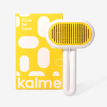 Load image into Gallery viewer, Pet Grooming Massage Brush for Cats &amp; Dogs – Yellow Deshedding &amp; Self-Cleaning Comb