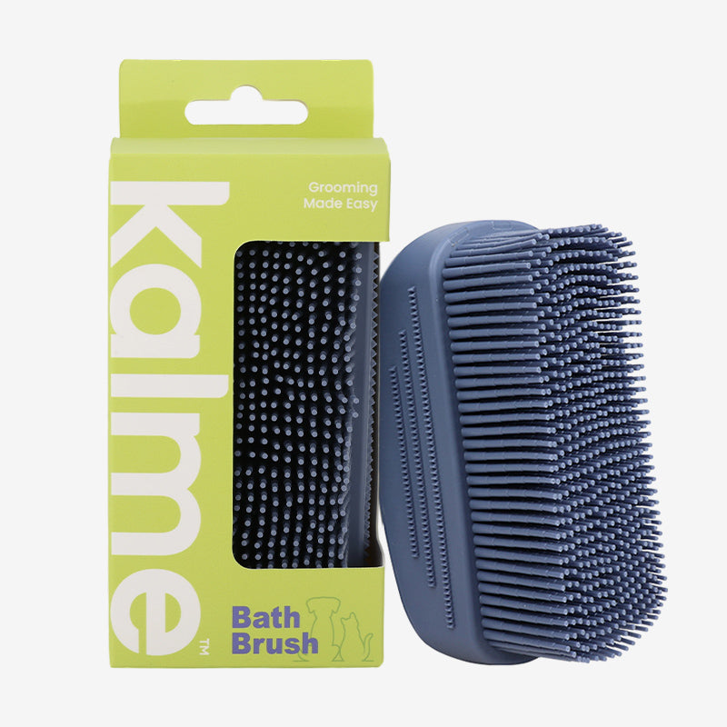 Pet Bath & Grooming Brush – Deshedding & Deep Cleaning for Cats & Dogs