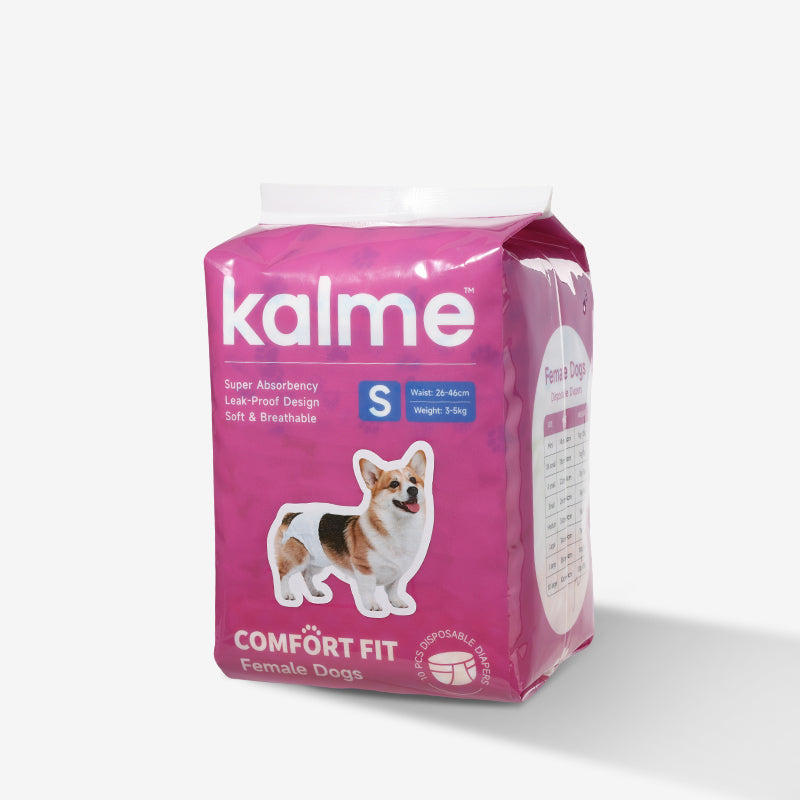 Comfort Fit Female Dogs Diapers - Size Mini