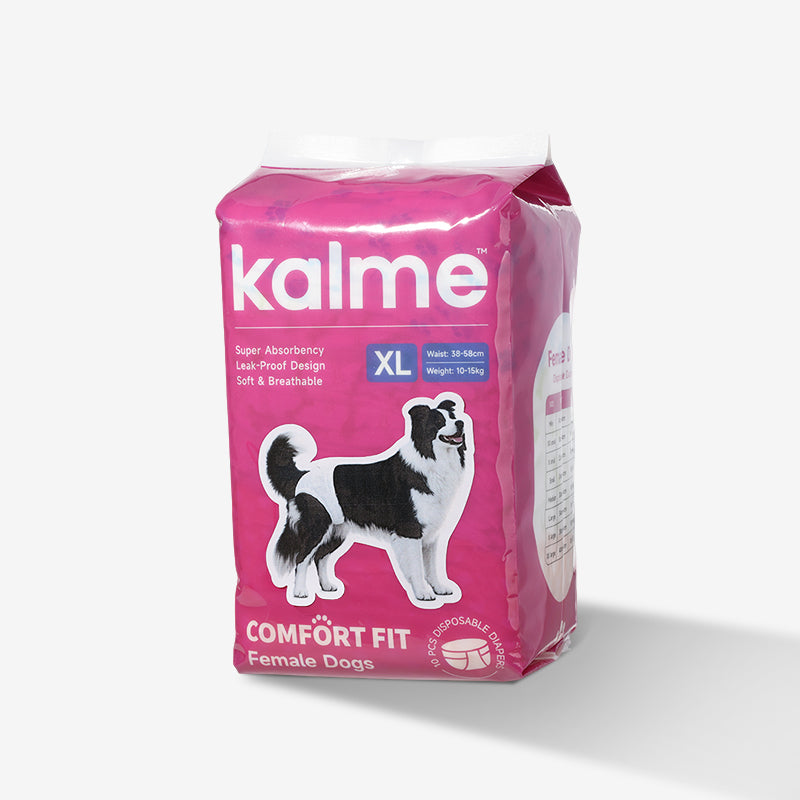 Comfort Fit Female Dogs Diapers - Size Mini