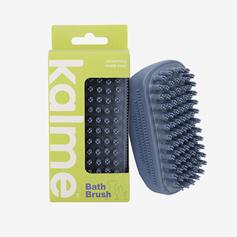 Pet Bath & Grooming Brush – Deshedding & Deep Cleaning for Cats & Dogs