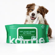 100% Plant-based pet Wipes