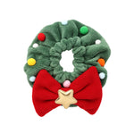 Load image into Gallery viewer, Christmas Pet Collar Bib with Bow Tie