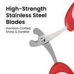 Load image into Gallery viewer, Tulip Stainless Steel Pet Nail Clippers for Cats &amp; Dogs