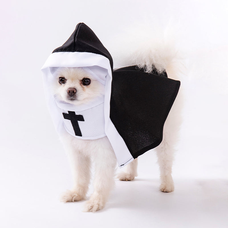 Funny Nun Costume for Dogs & Cats