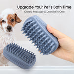 Load image into Gallery viewer, Pet Bath &amp; Grooming Brush – Deshedding &amp; Deep Cleaning for Cats &amp; Dogs