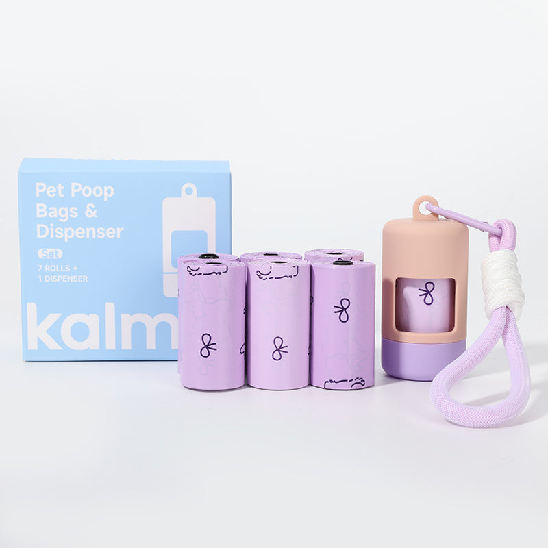 Portable Dog Waste Bag Kit – Easy Clean-Up & Eco-Friendly for Walks