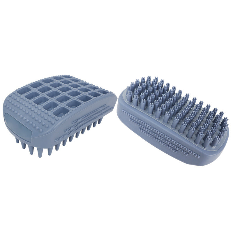 Pet Bath & Grooming Brush – Deshedding & Deep Cleaning for Cats & Dogs