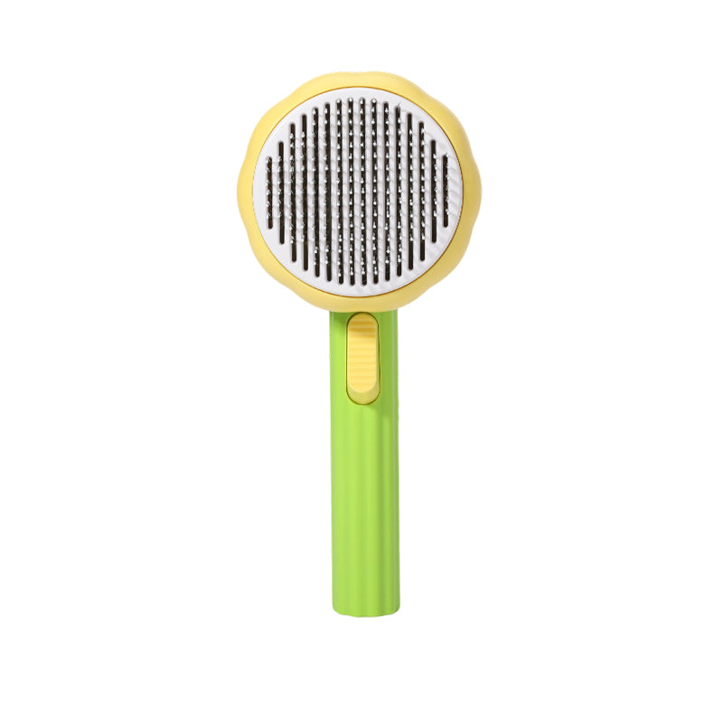 Cat & Dog Grooming Brush – Deshedding & Massage Comb for Small Pets